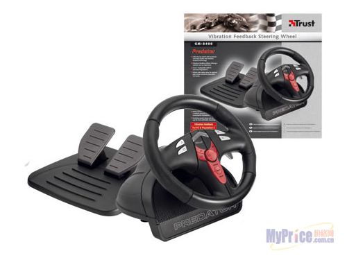 Trust Vibration Feedback Steering Wheel GM-3400(15147)