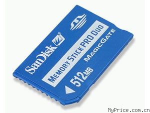 SanDisk Memory Stick Duo (512MB)