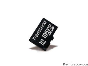 TRANSCEND micro SD (512MB)