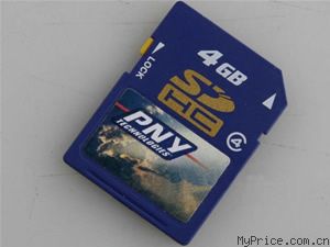PNY SD HC(4GB)