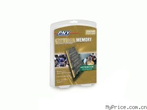 PNY 1GBPC2-5300/DDR2 667/200Pin