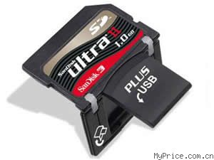 SanDisk Ultra II SD Plus USB(2GB)