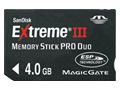 SanDisk Extreme III MS PRO Duo(4GB)