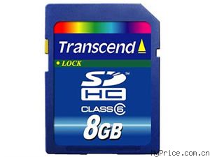 TRANSCEND SDHC(8GB/Class6)