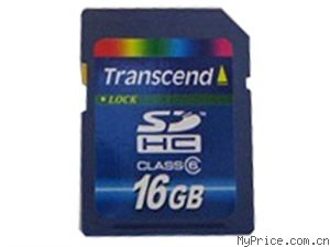 TRANSCEND SDHC(16GB/Class6)
