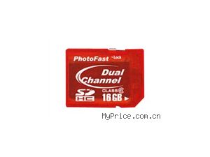PhotoFast Dual Core SDHC(16G)
