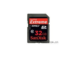 SanDisk Extreme SDHC class (32GB)