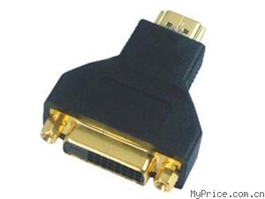  HDMI A/M TO DVI(24+1)F ZC016