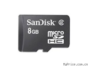 SanDisk TF Micro SD SDHC class2(8G)