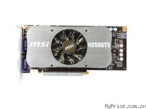 MSI N250GTS-MDѩIII512M-F1