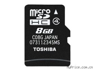 MicroSDHC Class4(8G)