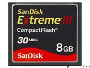 SanDisk EXtreme III CF (8G)