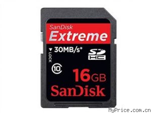 SanDisk Extreme SDHC class10 (16G)