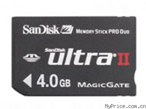 SanDisk Ultra II Memory Stick PRO Duo (4G)