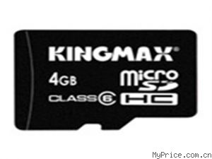 KINGMAX Micro SDHC(4G/Class 6)