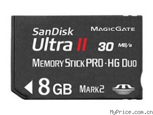 SanDisk Ultra II Memory Stick PRO-HG Duo(8G)