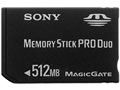 SONY Memory Stick Pro Duo(512MB)