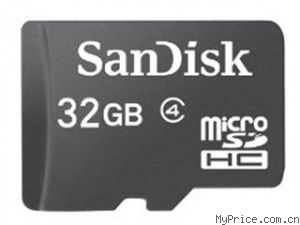 SanDisk Micro SDHC Class4(32GB)