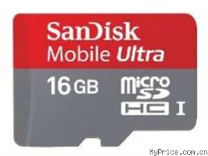 SanDisk Mobile Ultra Micro SDHC Class6(16GB)