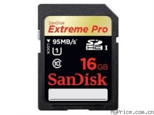 SanDisk Extreme Pro SDHC UHS-1 Class10(16GB)