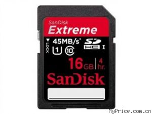 SanDisk Extreme SDHC UHS-1 Class10(16G)