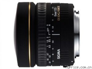 SIGMA 8mm F3.5 EX DG Circular Fisheye(῵)