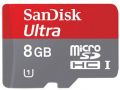 SanDisk Ultra Micro SDHC Class10(8GB)