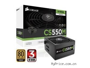  CORSAIR 550W CS550M ģ黯Դ 80PLUS/ģ/12cmȣ